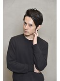 carin/スリークショート/サイドグラデーション/七三オールバック