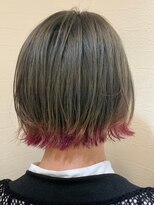 アプリバイリアン 浦和2号店(appri by Rien)&nbsp;ホワイトアッシュ/ミニボブ/ぱっつんボブ[浦和/浦和駅]