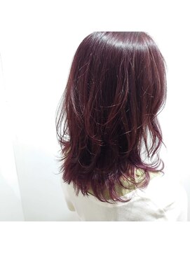 アーシェ 横浜店(A'SHE) レイヤー 外ハネ