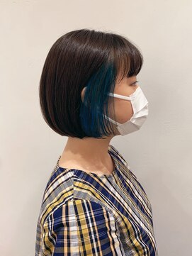 ルーン(roon) インナーカラー × 顔周りカット