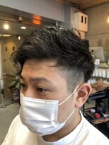 ボウ(BOW)&nbsp;ビジネスパーマ　ツーブロック