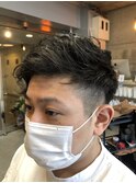 ビジネスパーマ ツーブロック