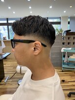 スウェル 船橋店(Swell)&nbsp;メンズツイストパーマスパイラルパーマフェード[船橋]