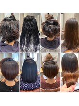 ☆より自然で柔らかく、なおかつ癖はしっかりと伸びている【縮毛矯正/髪質改善】☆