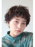大人可愛い20代30代40代似合わせカットイメチェン流しバング
