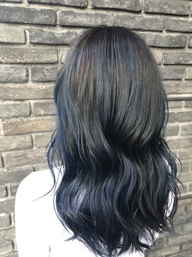 オックスクリエーション OX CREATION 桃山 ブルーバレイヤージュ