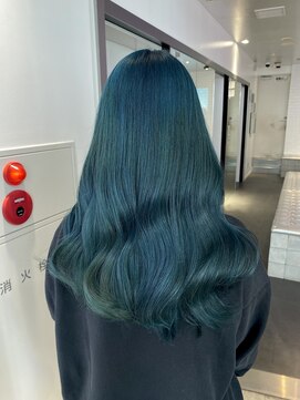 ゲーム 原宿店(GAME) モスグリーン/ダブルカラー/ケアブリーチ/髪質改善/原宿