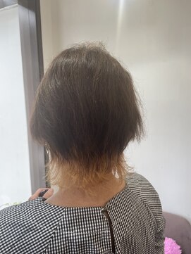 ビーヘア(be hair) ウルフ×裾カラー