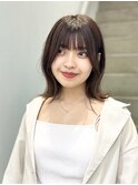 ボブ/ ショートカット髪質改善縮毛矯正白髪ぼかしレイヤーカラー