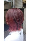 チェリーレッドグラデーション