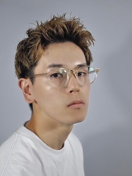 ヒロギンザ 六本木店(HIRO GINZA) アップバングツーブロックショート港区/六本木