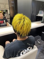 シファー(～Cifer)&nbsp;イエローアンブレラ束間ツーブロックショートお客様ヘア☆