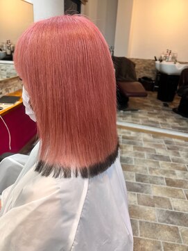 スターリバー(STAR RIVER) ベイビーピンク　袖カラー