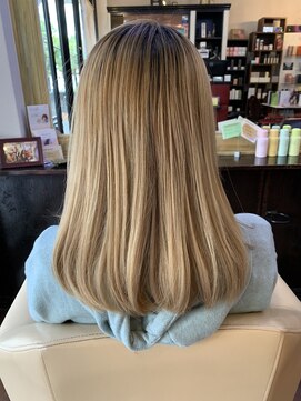 シャンプーボーイアネックス(SHAMPOO BOY Annex) ハイトーンべージュカラーby ERINA