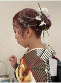 【徳岡紀香】ヘアセット/アレンジ/卒業式/成人式