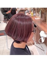 アッシュ 武蔵境店(Ash)&nbsp;ショートボブ×ブロッサムカラー