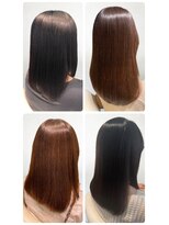 美容室フルール&nbsp;20代30代40代大人可愛い髪質改善カラー艶感ストレート透明感