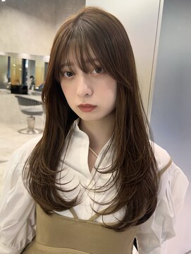 シティ(CITY) ワンカール レイヤースタイル ベージュカラー