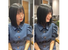 ラサ(rasa)の雰囲気（自然な素髪、フェイクブラックは就活やインターンにもオススメ）