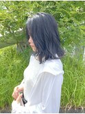 柔らかブルーブラック