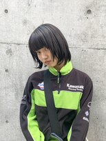 ヒカリス 東三国(HIKARIS) 黒髪ナチュラルレイヤーボブ