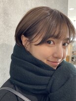 【マフラーにも合うショート】