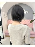 似合わせカット韓国ボブくびレイヤーメルティカラー大阪