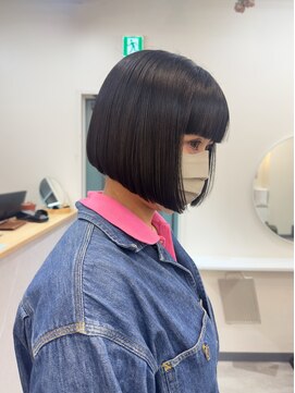 ヒョンミョン ライズバイレボ 柏西口店(hyon myon/RISEbyREVO) ボブカット/艶髪/フルバング/柏駅