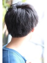 フワブサネープレスマート刈り上げマッシュ
