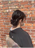 黒留袖着付け/ヘアセット