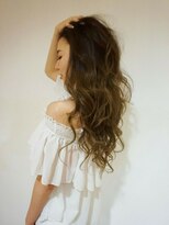 サファイア(SAPPHIRE)&nbsp;プルエクステでゆるふわロングの☆グラデーション☆