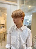 20代30代40代◎似合わせカット透明感ハイトーンウルフ