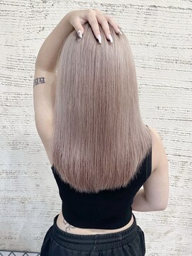 ノイル(Noil) 【high tone style】ミルクティーベージュ×ダスティピンク