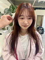 ヨウ(YEAU) ロングレイヤー オレンジブラウン