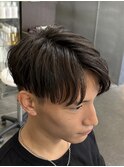 メンズカット/メンズショート/アップバング