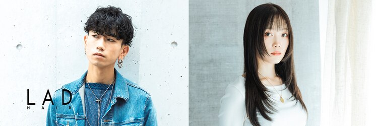 ラッドヘアー(LAD HAIR)のサロンヘッダー