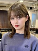 ミディアムボブレイヤーボブ大人ボブパツっとボブラインボブ