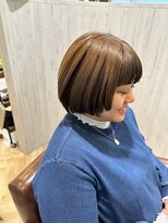 オーセンヘア(AUTHEN.HAIR)&nbsp;ベージュ×ブラック　アンブレラカラー