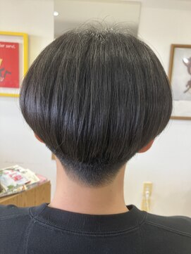 ツーブロショート