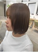 自然な、ストレートパーマ 「村田」