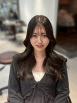 ザシェノンウメダ(THA CHAINON UMEDA) 心斎橋/着物ヘア/大人ガーリー/ダークアッシュ/似合わせカット