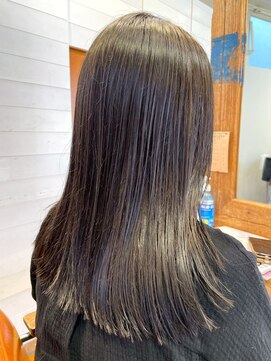 DAMANI 表参道 髪質改善/ヘッドスパ/ハイライト/白髪染め/白髪ぼかし/縮毛矯正 似合わせカット/ミディアムレイヤーカット[表参道駅]