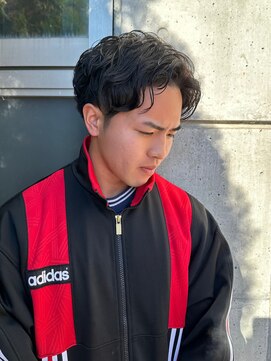 カスタード(Custard ushiwakamaru) メンズニュアンスパーマ