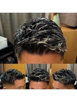 ビヨンドザバーバー 品川 青物横丁(BEYOND THE BARBER) ショートパーマ