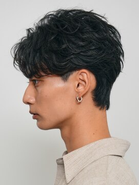 フィフス 札幌大通(fifth) 札幌フェザーパーマニュアンスパーマシャドウパーマ毛流れ微分け