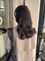 エヴリンアンドペイジ(Evelyn&paige)&nbsp;マロンブラウン/透明感カラー【神戸/元町】