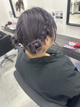 リルフェアリー 磐田店(Li’lFairy) あみこみヘアセットr8.5f