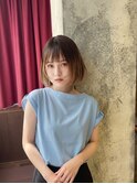 【ふんわり軽い】レイヤーボブ×小顔シルエット