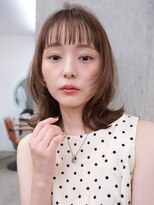 ガーデントウキョウ(GARDEN Tokyo)&nbsp;挑戦しやすいぱつっと前髪×顔周りレイヤーミディ