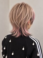 ソレイユトウキョウシブヤ(SOLEIL TOKYO shibuya) 18.黒髪×ピンクが映えるハイトーンウルフ
